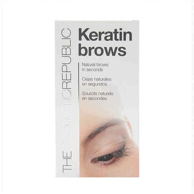 Traitement pour les sourcils The Cosmetic Republic Keratin Kit Noir