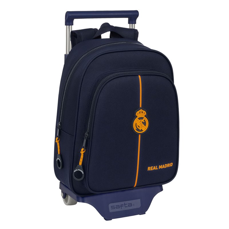 Cartable à roulettes Real Madrid C.F. 2nd Kit 24/25 Blue marine 27 x 33 x 10 cm