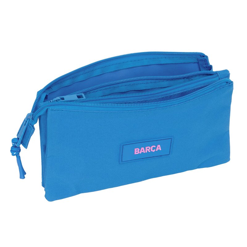 Image secondaire de Trousse Fourre-Tout Triple F.C. Barcelona Bleu 22 x 12 x 3 cm