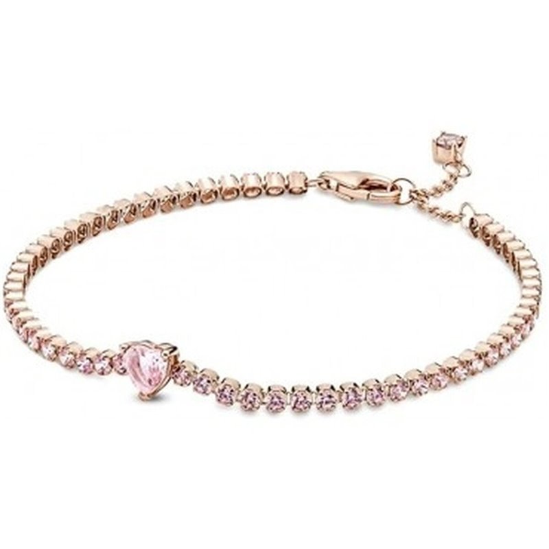Bracelet Femme Pandora SPARKLING HEART TENNIS - SIZE 18