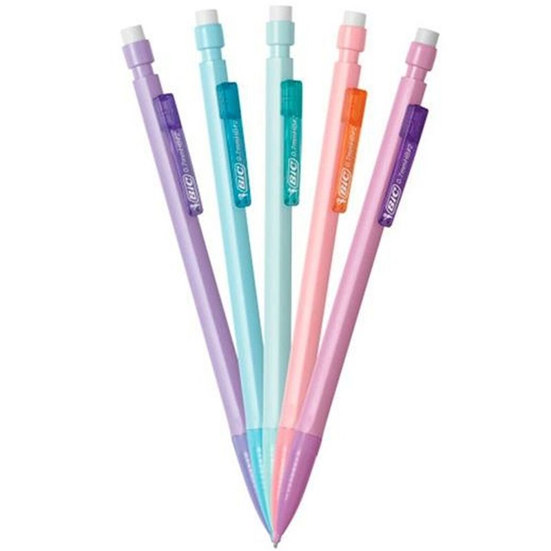 Portemines Bic Multicouleur 0,7 mm (12 Pièces)