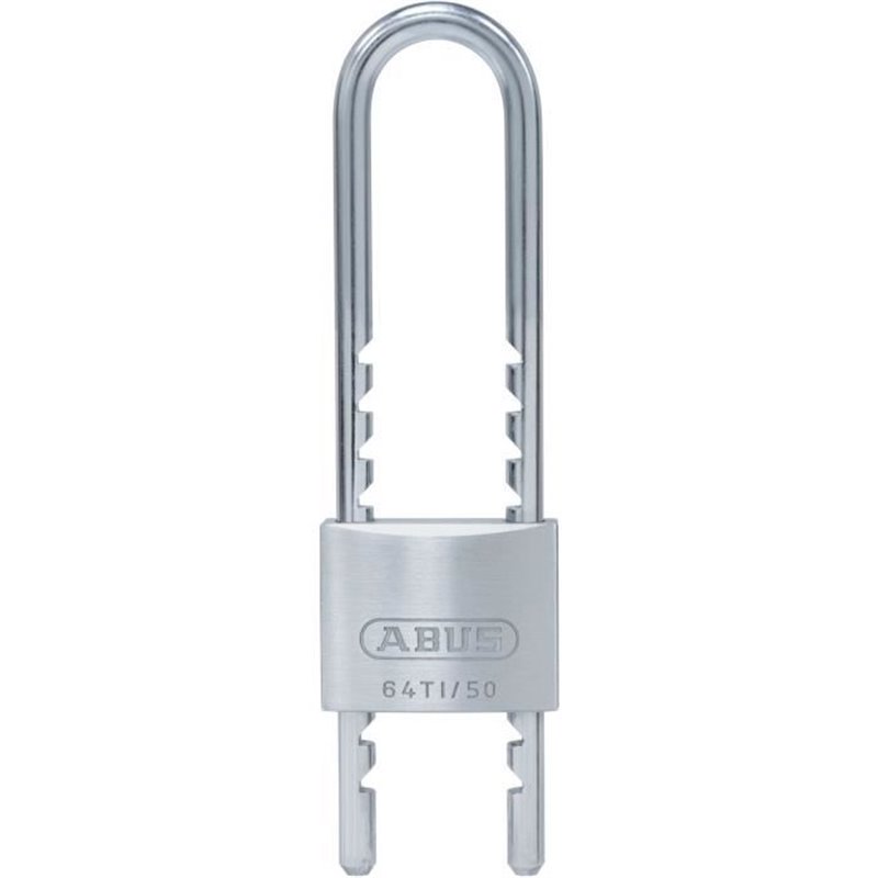 Cadenas - ABUS - 64TI/50HB60-150 B/DFNLI Titalium - Corps aluminium - Clé paracentrique