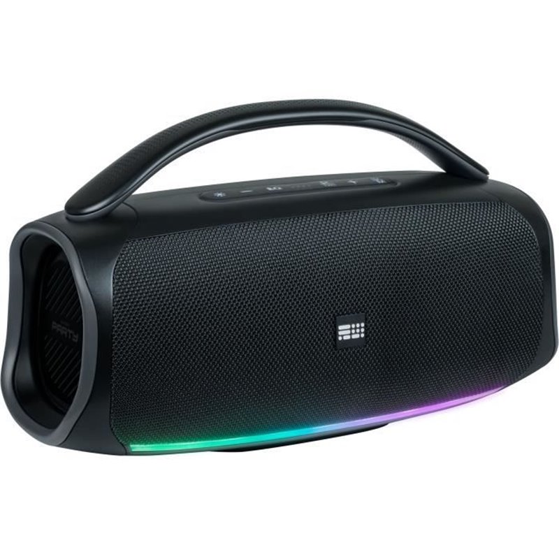 Enceinte sans fil lumineuse - BIGBEN - Mainstream 4 - Bluetooth, 100W, USB, Micro-SD, AUX-IN, Batterie 6000mAh