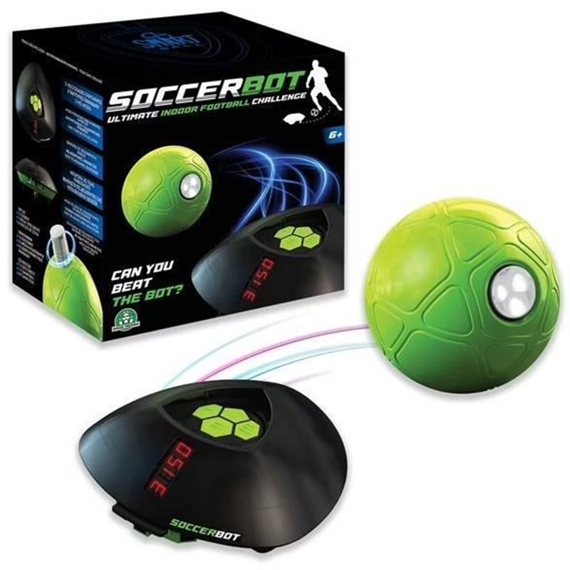 Robot entraîneur de football - GIOCHI PREZIOSI - Smart Ball Soccer Bot - Solo ou multijoueurs - a partir de 6 ans - MR10