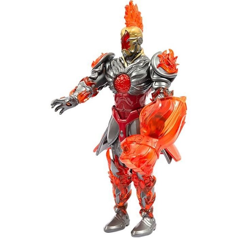 Image secondaire de Figurine articulée - GORMITI - Gormiti avec attaque lumineuse Feu - Fireon - 27 cm - a partir de 4 ans - GRV073