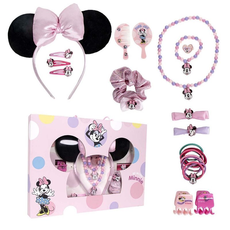 Trousse de toilette enfant Minnie Mouse Rose Multicomposition