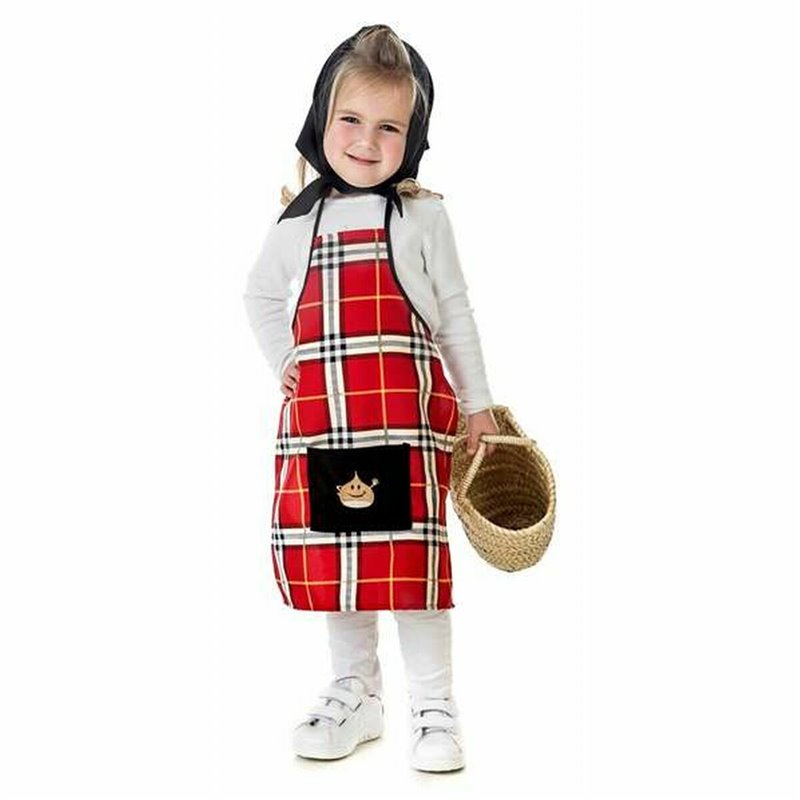 Image secondaire de Déguisement pour Enfants Vendeur de châtaignes 2 Pièces Rouge Noir