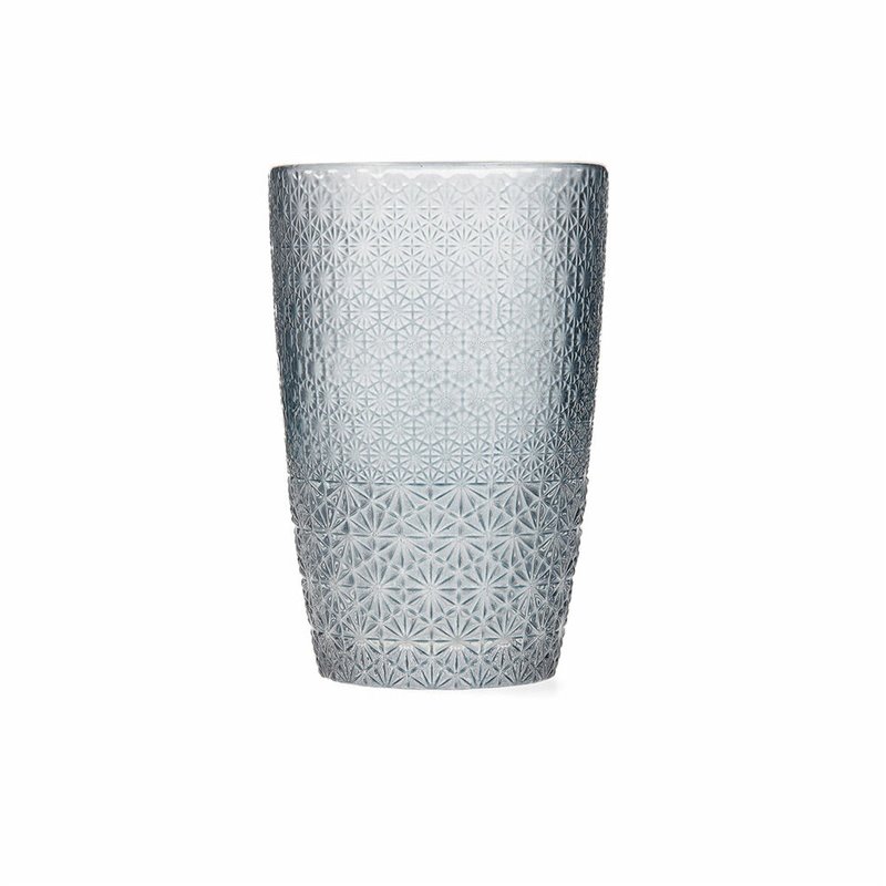 Set de Verres Bidasoa Ikonic Gris verre 350 ml (6 Pièces)