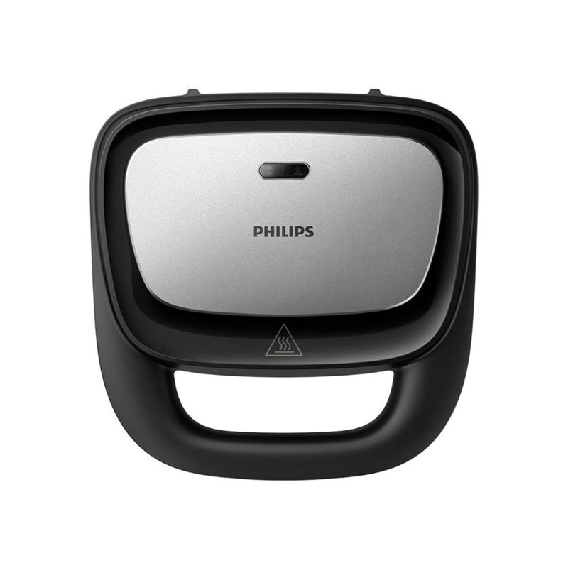 Machine à sandwich Philips HD2350/80 Noir/Argenté 750 W