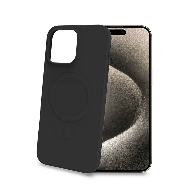 Protection pour téléphone portable Celly IPHONE 16 PROMAX Noir Apple