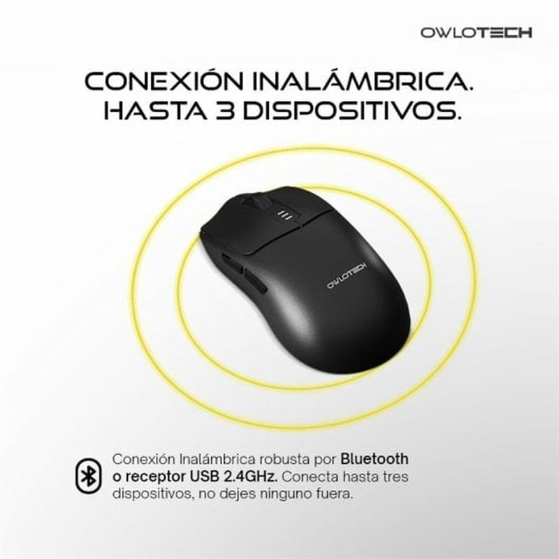 Image secondaire de Souris Owlotech Noir 10000 dpi