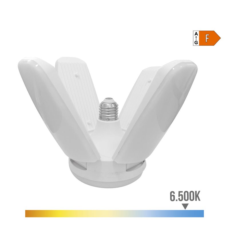 Image secondaire de Lampe LED EDM 98907 Leaf 30 W 200 W E27 3000 lm 35 x 11,2 cm Multidirectionnelle (6500 K)