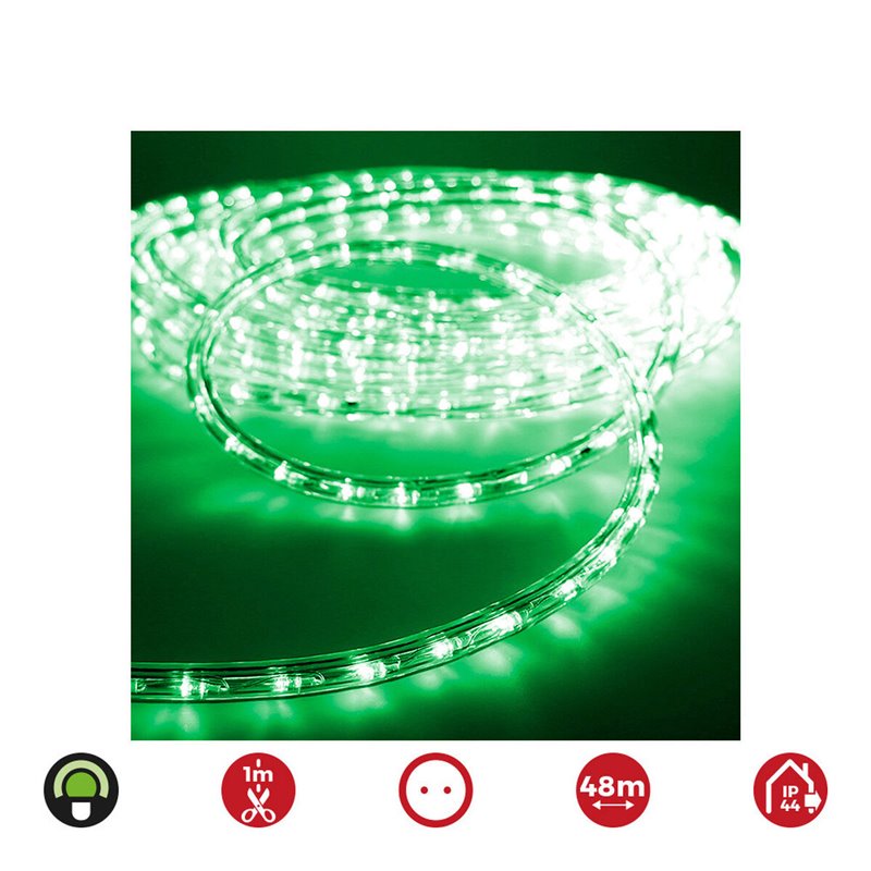 Image secondaire de Tube LED EDM 72715 flexiLED Vert 1,4 W x 1 m 48 m 2 voies