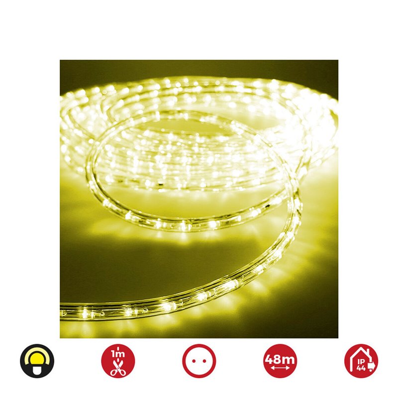 Image secondaire de Tube LED EDM 72717 flexiLED Jaune 1,4 W x 1 m 48 m 2 voies