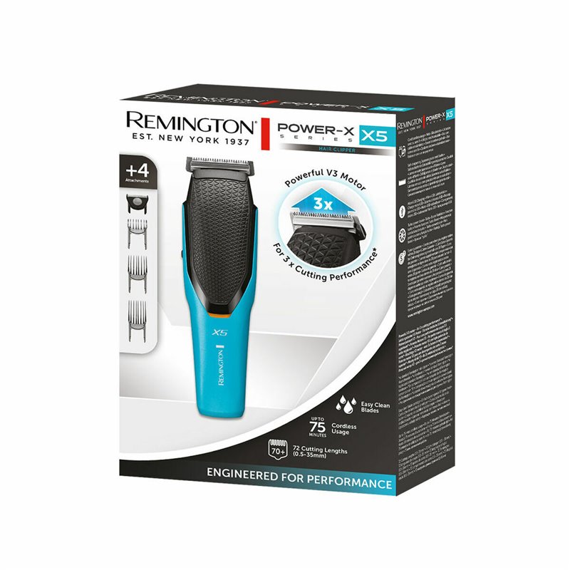 Image secondaire de Tondeuses à cheveux / Rasoir Remington Power X Series X5 (4 Unités)