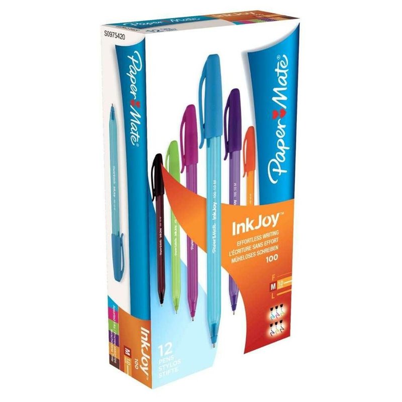 Image secondaire de Crayon Paper Mate Inkjoy 12 Pièces Multicouleur 1 mm (12 Unités)