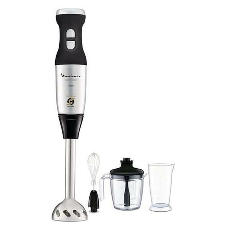 Mixeur plongeant Moulinex Steelforce Noir 1000 W