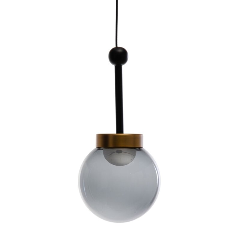 Suspension Noir Doré 5 W