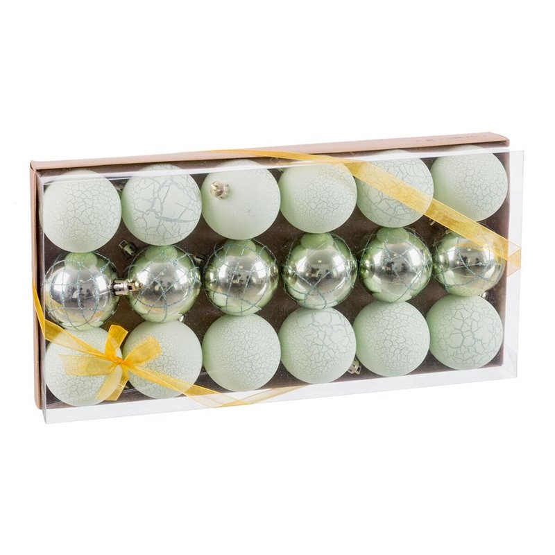 Image secondaire de Boules de Noël Vert Plastique Ø 5 cm (18 Unités)