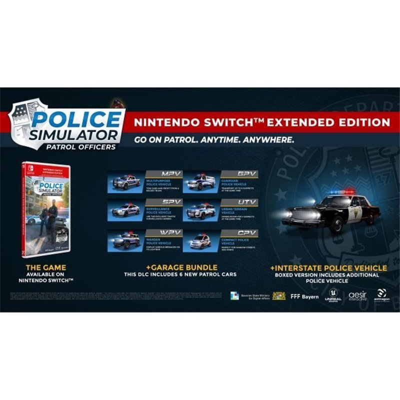 Image secondaire de Police Simulator : Patrol Officers - Jeu Nintendo Switch - Extended Edition