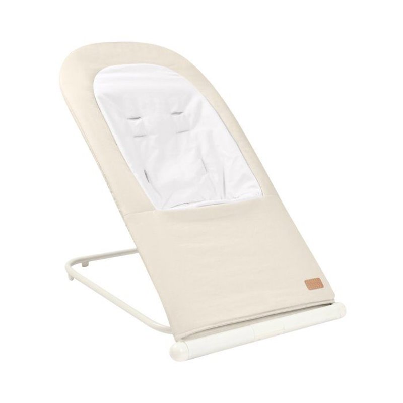 Image secondaire de BÉABA, Transat Pliable, 3 inclinaisons en 1 Bouton, Ultra Compact et Fin, Eazy Relax - Greige