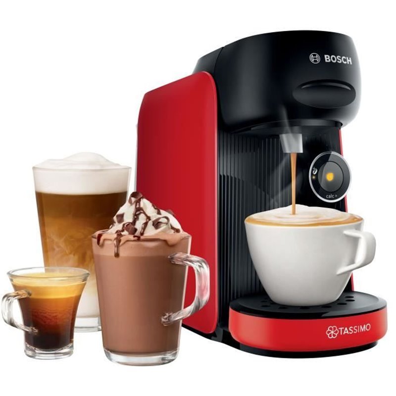 Image secondaire de Machine a café + 3 packs T-discs - BOSCH - TASSIMO FINESSE TAS163E - 1400 W - 0,7 L - Multi-boissons - IntensityBoost - Noir