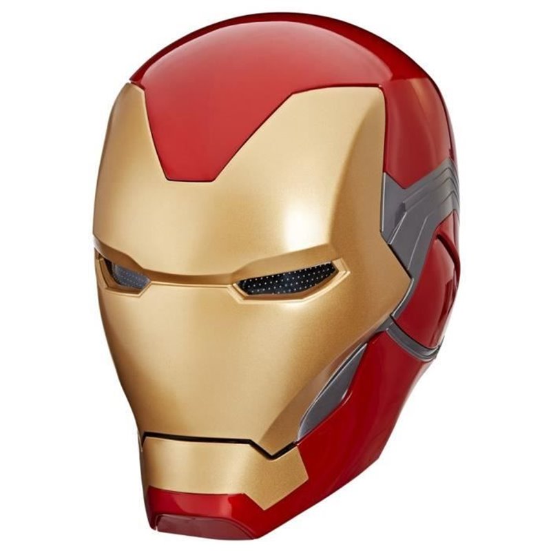 Casque électronique Iron Man, avec effets lumineux, jouet de cosplay premium de collection pour adultes, Marvel Legends Series