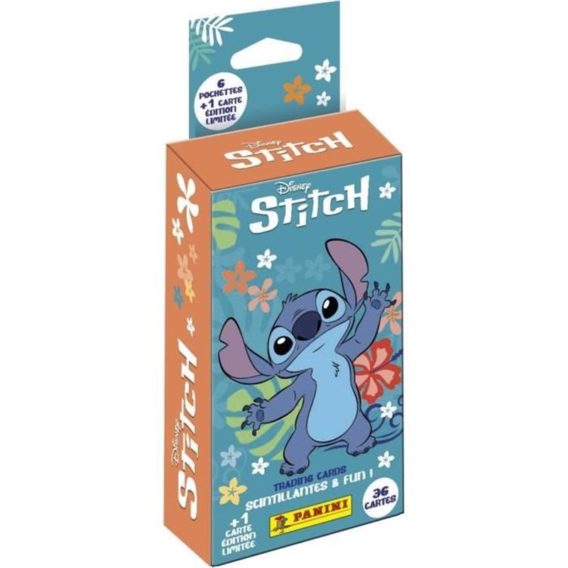 Image secondaire de Blister de 6 pochettes + 1 carte EL - PANINI - STITCH TC - 36 cartes