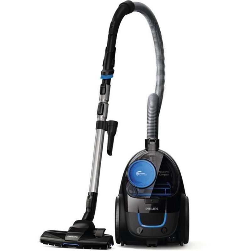 Image secondaire de Aspirateur traineau sans sac - PHILIPS FC9331/09 - 900 W - 1,5 L - Noir intense et bleu