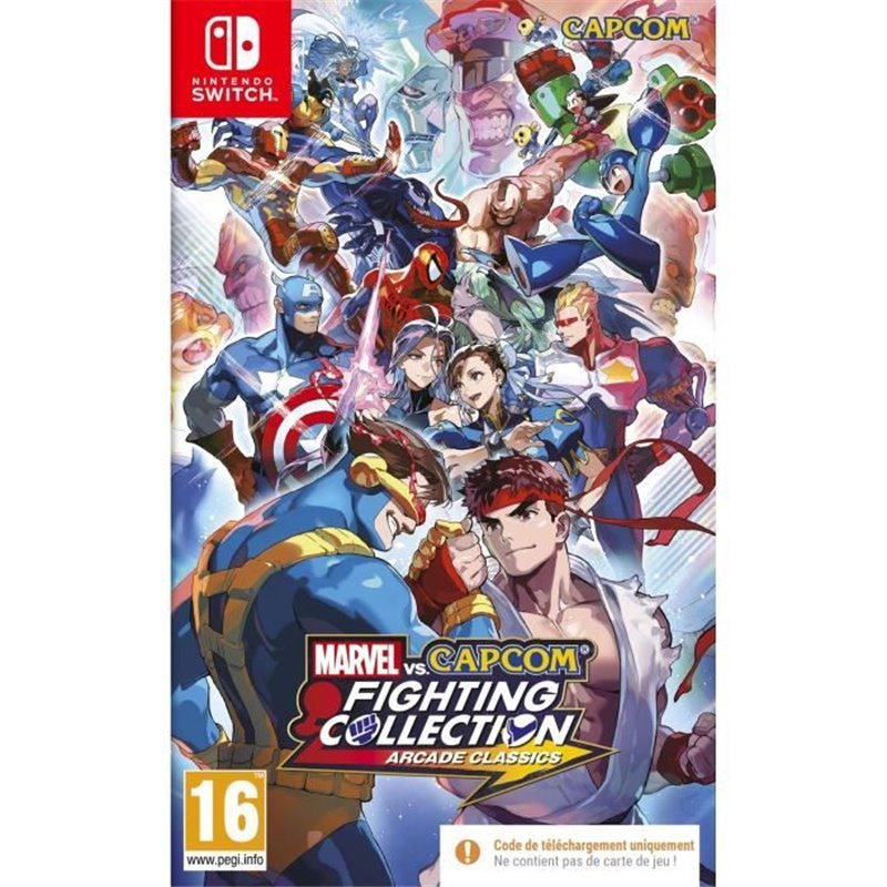 Marvel Vs Capcom Fighting Collection Arcade Classics (code De Téléchargement) - Jeu Nintendo Switch