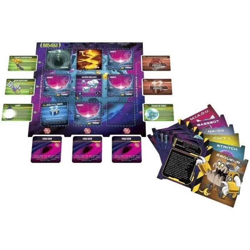 Image secondaire de Galaxy Goldmine, jeu de cartes stratégique familial pour enfants, ados et adultes, jeux de cartes amusants pour la famille