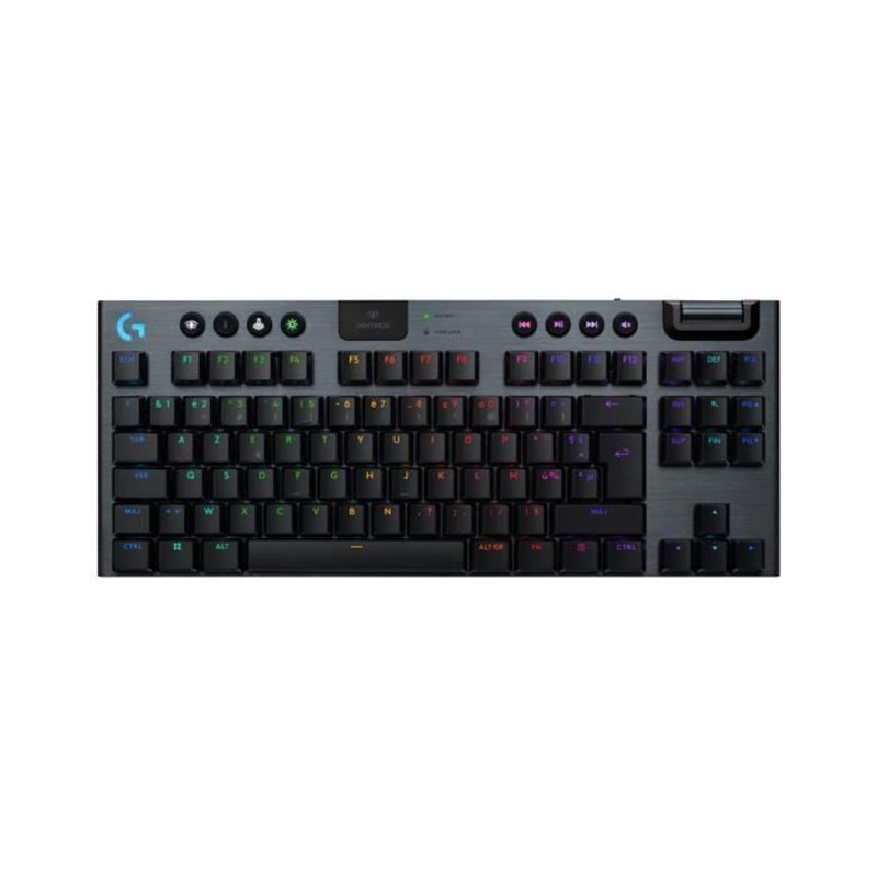 Clavier gamer - sans fil - Logitech G - G915 TKL X - Switch tactile - AZERTY - Noir