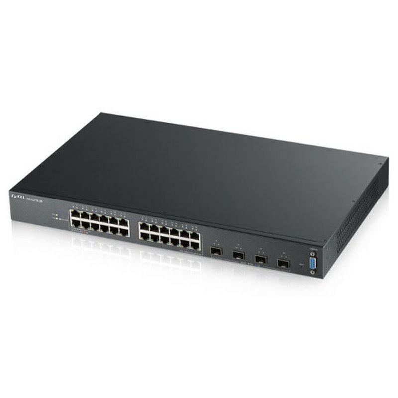 Zyxel XGS2210-28 Géré L2 Gigabit Ethernet (10/100/1000) 1U Noir