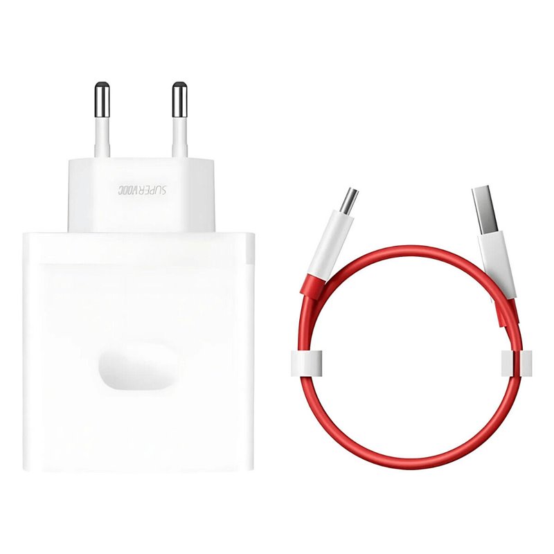 Chargeur mural OnePlus SUPERVOOC Blanc 100 W