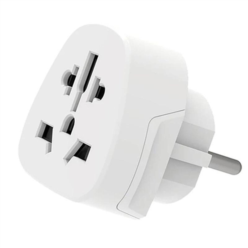 Ewent EW1480 adaptateur prise d'alimentation Universel Blanc