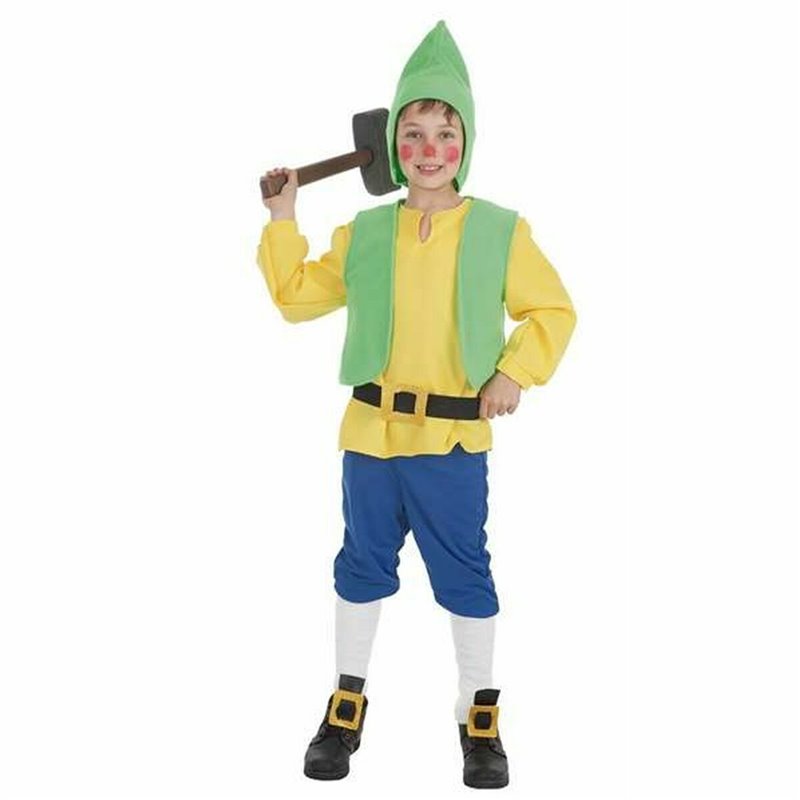 Image secondaire de Déguisement pour Enfants Gnome Jaune (2 Pièces)