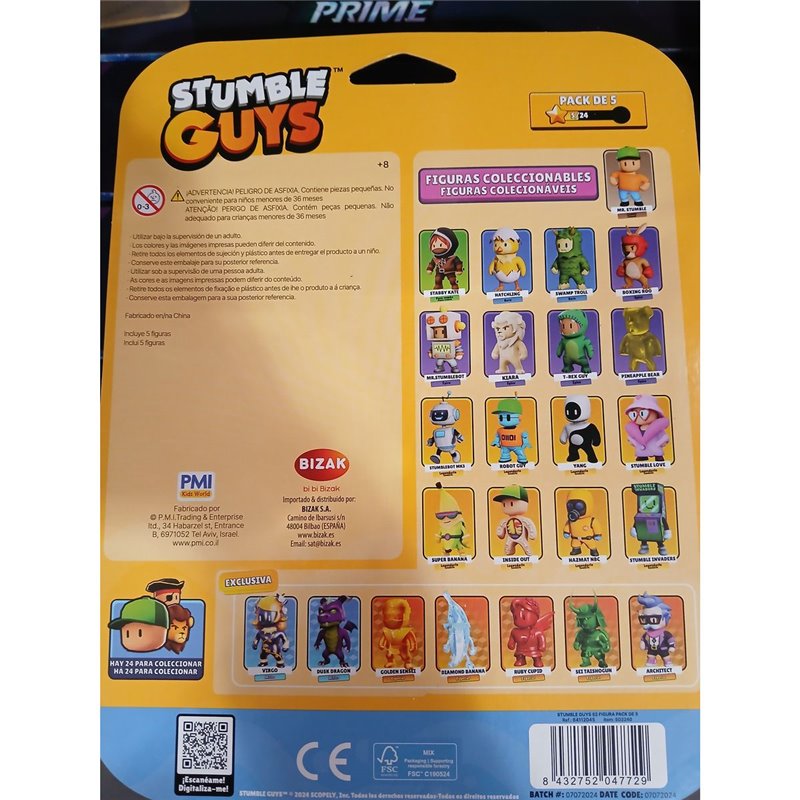 Image secondaire de Figurine d'action Bizak Stumble Guys 6 cm