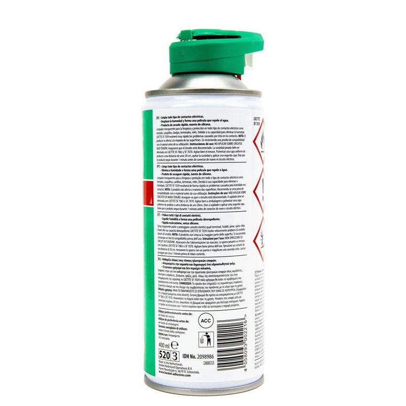 Image secondaire de Nettoyant de contacts Loctite SF7039 400 ml