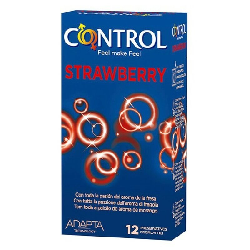 Image secondaire de Préservatifs Control 43224 Fraise (12 uds)