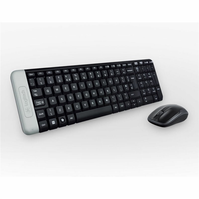 Logitech Wireless Combo MK220 clavier Souris incluse USB Portuguais Noir