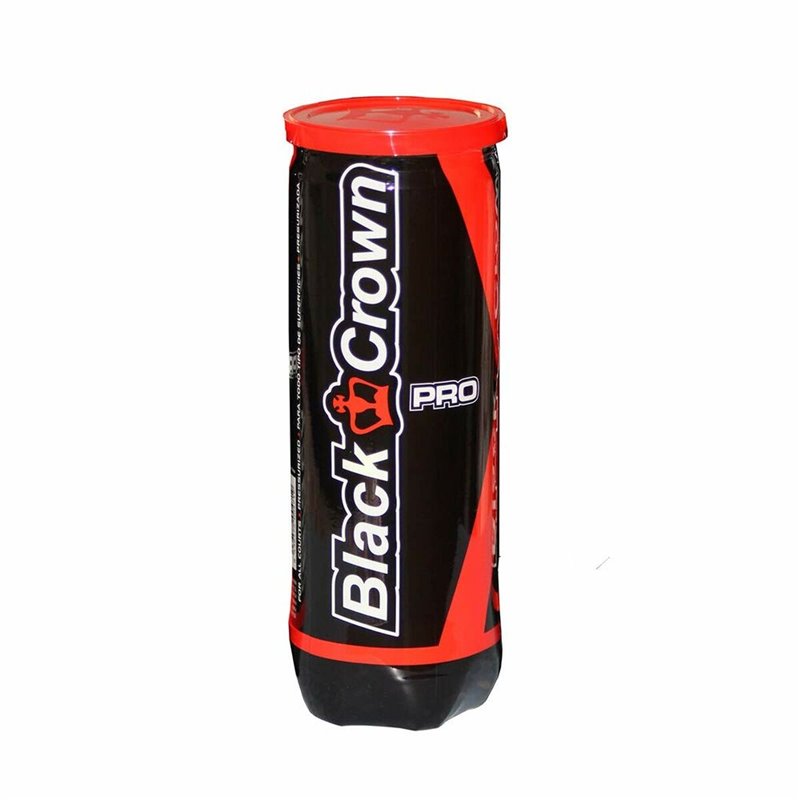 Image secondaire de Balles de Tennis Black Crown 1237 3 Pièces