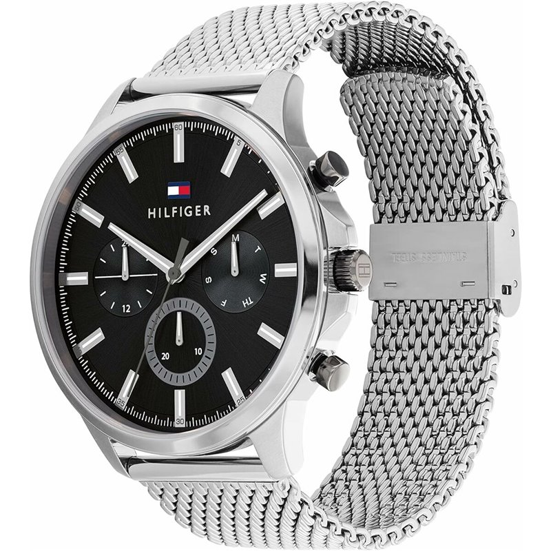 Image secondaire de Montre Homme Tommy Hilfiger 1683473 Noir Argenté