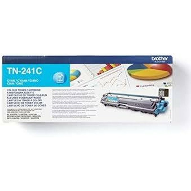 Image secondaire de Toner original Brother HL3140CW/HL3150CDW/DCP9020CDW Cyan (4 Unités)