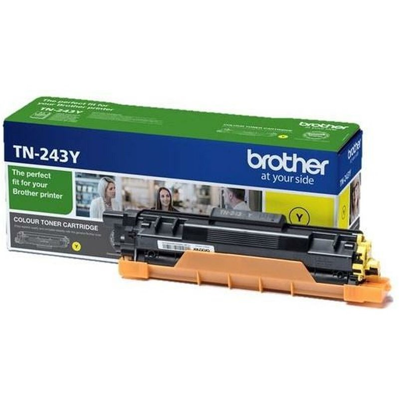 Image secondaire de Toner original Brother HLL3210CW Jaune (4 Unités)