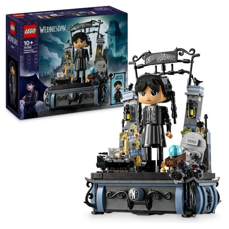 LEGO Mercredi 76780 Figurine de Mercredi Addams - Jeu de construction collector