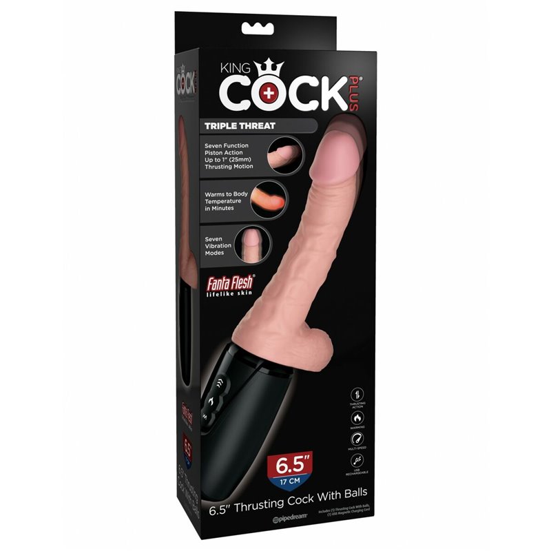 Image secondaire de Gode réaliste Pipedream - King Cock Naturel