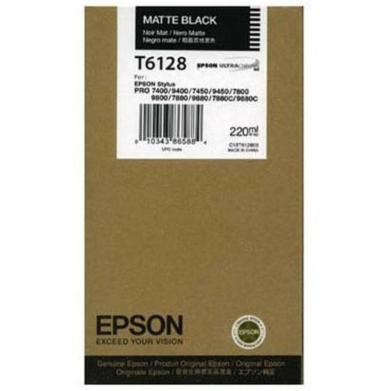 Image secondaire de Cartouche d'encre originale Epson 7450 9450 7400 9400 7880 9880 7800 9800 Noir Noir mat