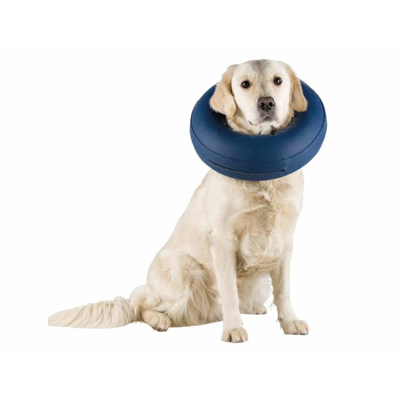 Image secondaire de Collier protecteur pour chien Trixie Bleu Gonflable (14-18 cm)
