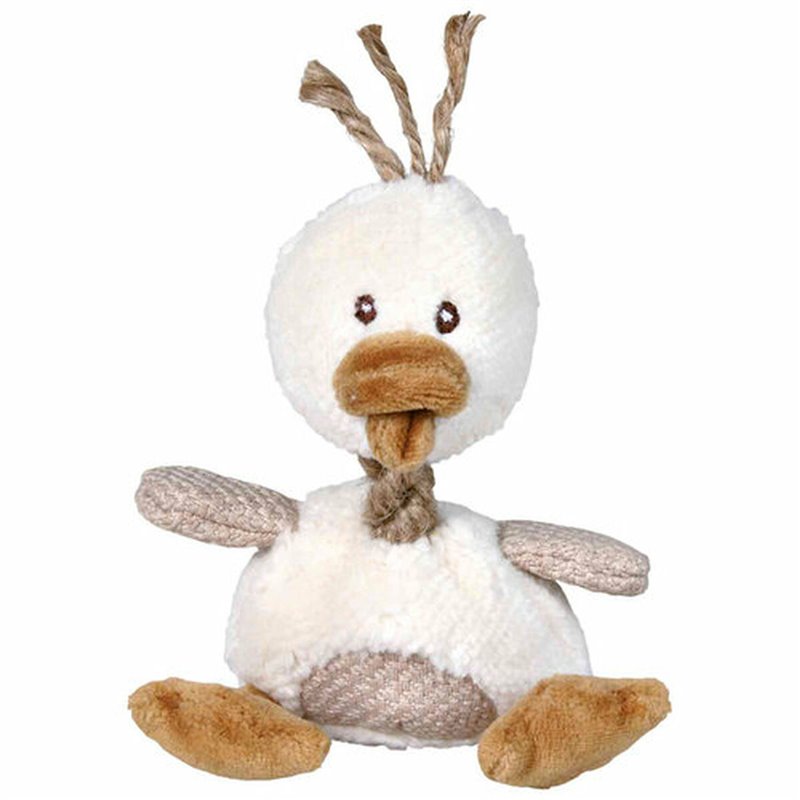 Image secondaire de Jouet pour chien en peluche Trixie Polyester Tissu Peluche Coton Canard 15 cm