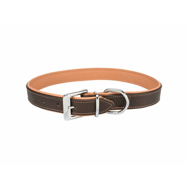 Collier pour Chien Trixie Marron Marron Clair L/XL